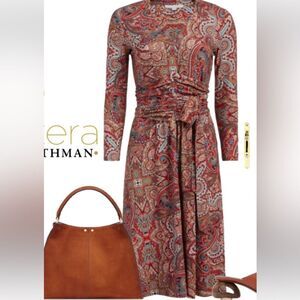 Etcetera paisley persian ,french dress size 0 new